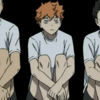 🍑 Hinata Shoyo Haikyuu!! Anime, Haikyuu, Hinata Shoyo, Desenho animado, Vôlei, Anime de esportes telegram sticker