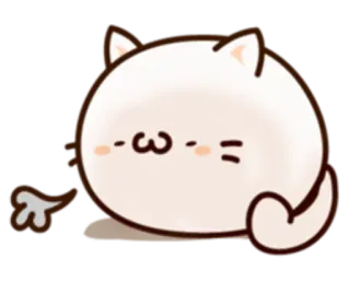 🐱 кот, милый, каваий, животное, стикер, питомец telegram sticker
