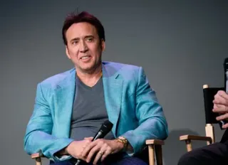 🥃 Nicolas Cage actor, celebrity, man, portrait, nicolas cage telegram sticker