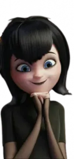 🧛‍♀ Mavis Dracula Hotel Transylvania cartoon, character, vampire, Mavis, Hotel Transylvania telegram sticker