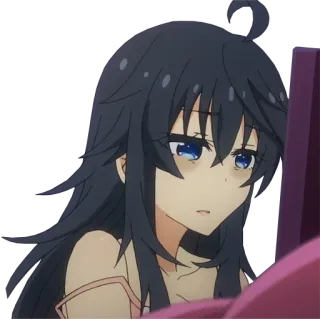 😑 Anime, Garota, Personagem, Mangá telegram sticker