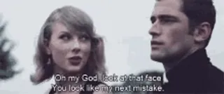 💸 Taylor Swift Blank Space Music Video Oh my God look at that face
You look like my next mistake. Pop culture, Taylor Swift, Musique, Mème telegram sticker