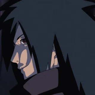 🌑 Madara Uchiha Naruto Anime, Manga, Uchiha, Madara, Naruto, Bösewicht, Ninja telegram sticker