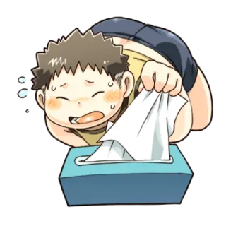 @tikelmu Chubby Boy telegram stickers