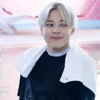 🍀 Jimin K-pop, cantante, celebridad, BTS, Park Jimin whatsapp sticker