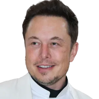 😀 Elon Musk Elon Musk, Empreendedor, Magnata, Tecnologia, Tesla, SpaceX telegram sticker