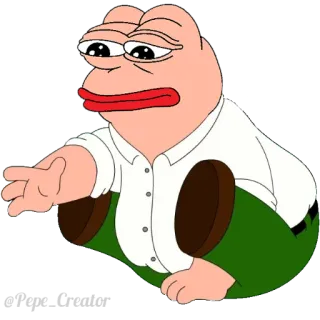 🐸 Pepe the Frog Meme, Meme Internet, Pepe, Grenouille, Drôle telegram sticker