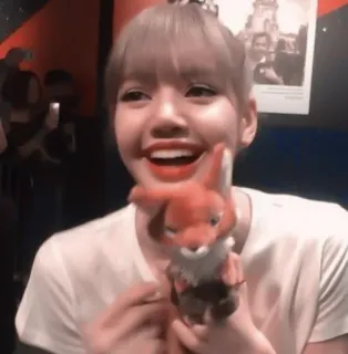 🍓 Lisa personne, femme, chanteuse, célébrité, idole telegram sticker