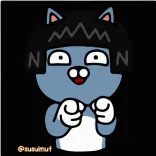 ✨ @suaimut анимированный стикер, кот, смешной telegram sticker