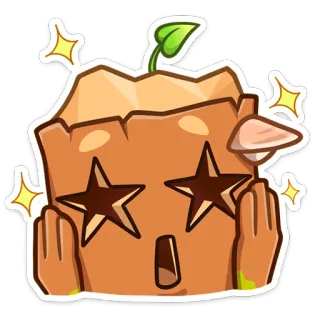 😃 adesivo, desenho animado, expressão, emoção, personagem telegram sticker