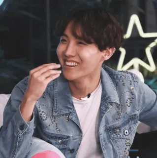☁ J-Hope kpop, idol, bts, j-hope, celebryta, muzyka whatsapp sticker