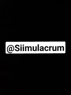 🖇 @Siimulacrum ชื่อผู้ใช้, โซเชียลมีเดีย, โปรไฟล์ whatsapp sticker