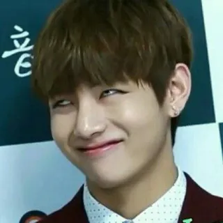 😏 V person, promi, idol, v, bts, sänger, kpop telegram sticker