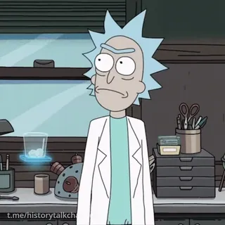 😐 Rick Sanchez Rick and Morty Rick and Morty, Adult Swim, Animiert, Cartoon, Rick Sanchez, Wissenschaftler whatsapp sticker