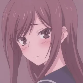 🌟 Anime, Fille, Écolière, Ado, Mignon telegram sticker