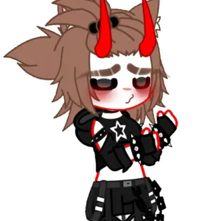 🚬 anime, demon, star, gacha life telegram sticker