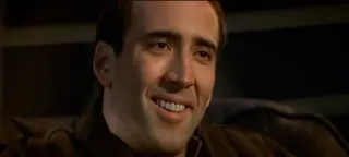 🥃 Nicolas Cage meme, movie, actor, portrait telegram sticker