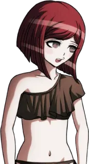 🪄 anime, bikini, woman, swimsuit, girl telegram sticker