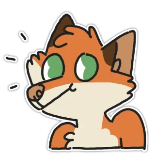 Foxes telegram stickers