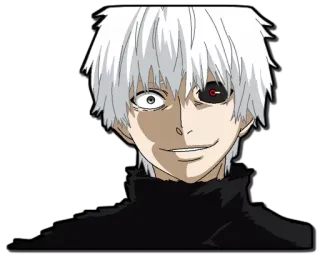 😏 Ken Kaneki Tokyo Ghoul Anime, Manga, Tokyo Ghoul, Ken Kaneki, Ghoul, Ghoul de un ojo telegram sticker
