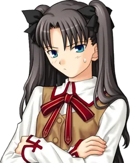 Fate/stay night - Rin Tohsaka telegram stickers