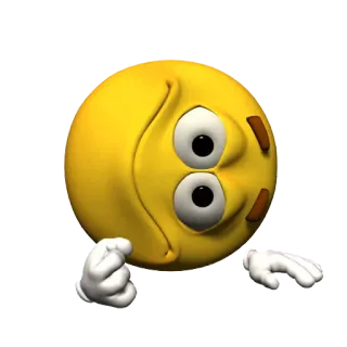 😆 Emoji, 3D, Mani, Cartoni animati telegram sticker