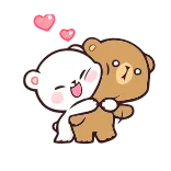 Milk & Mocha telegram stickers