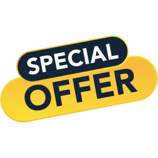 📣 SPECIAL OFFER offre spéciale, soldes, réduction, promotion, affaire, publicité whatsapp sticker