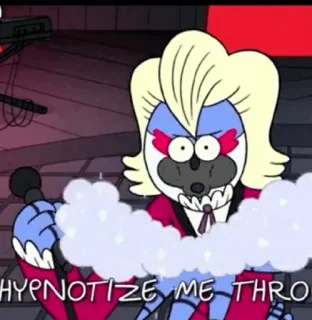 👾 HYPNOTIZE ME THRO cartoon, animation whatsapp sticker