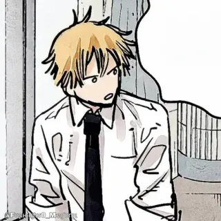 🪚 Denji Chainsaw Man Anime, Chainsaw Man, Denji, Manga, Charakter, Cartoon telegram sticker