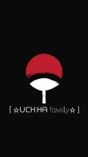 😈 Naruto UCHIHA family Uchiha, clan, Naruto, anime, manga, family telegram sticker