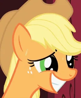 😬 Applejack My Little Pony: Friendship Is Magic My Little Pony, Applejack, Cartoon, Pony, Freundschaft, Magie, Animiert telegram sticker