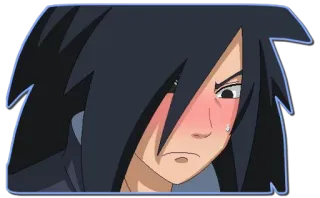 😰 Madara Uchiha Naruto Anime, Manga, Uchiha, Madara, Naruto telegram sticker