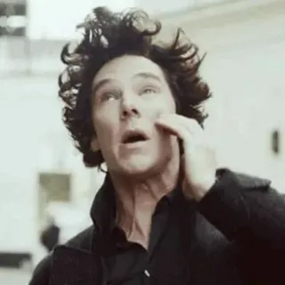 🔎 Sherlock Holmes Sherlock Sherlock, Benedict Cumberbatch, Détective, Série TV whatsapp sticker