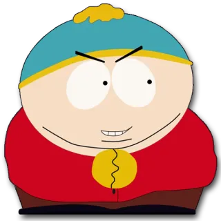 😈 Eric Cartman South Park 卡通, 埃里克, 卡特曼, southpark telegram sticker