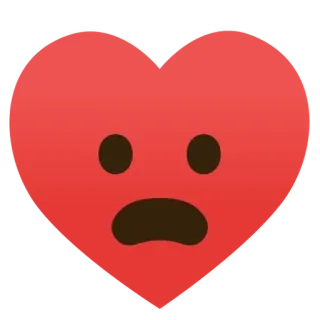 🌟 heart, sad, emoji, feeling, expression telegram sticker