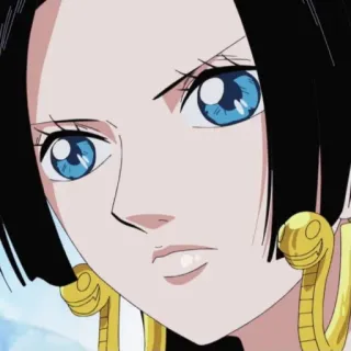 🥰 Boa Hancock One Piece Anime, Mangá, Mulher, Princesa, Pirata telegram sticker