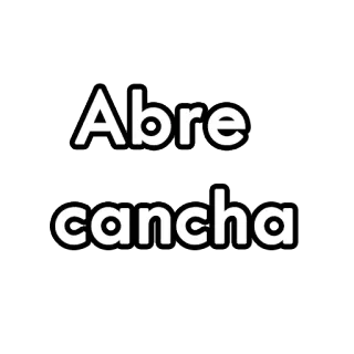 😠 Abre cancha испанский, фраза, открытое пространство, сленг, выражение telegram sticker