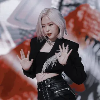 🖤 女性, 女の子, 女性, 人, 有名人, K-POP whatsapp sticker
