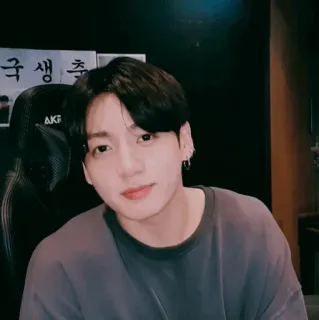✨ Jungkook osoba, piosenkarz, kpop, mężczyzna, celebryta, idol, koreański telegram sticker