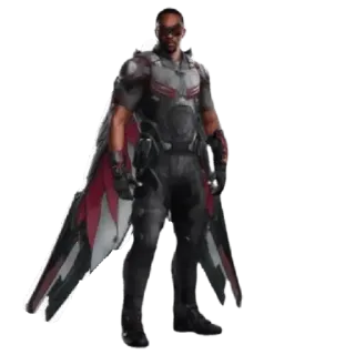 😎 Falcon marvel, super-héros, faucon, ailes, personnage, avenger telegram sticker