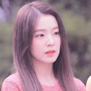 🍥 Irene kpop, ídolo, cantante, celebridad, mujer, retrato telegram sticker