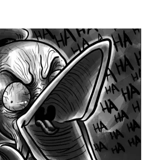 😂 The Joker Batman HA HA HA HA HA HA HA HA HA HA HA HA HA Coringa, vilão, Batman, Ha ha ha, DC Comics, quadrinhos, palhaço telegram sticker