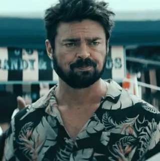🛐 Billy Butcher The Boys Billy Butcher, The Boys, Karl Urban, character, tv show telegram sticker