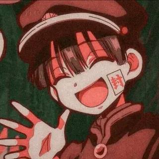 👋 Hanako Toilet-Bound Hanako-kun Anime, Manga, Hanako, Toilet-Bound Hanako-kun, Japanisch, Geist, Schule telegram sticker