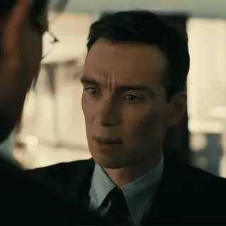 🎬 J. Robert Oppenheimer Oppenheimer Cillian Murphy, Film Oppenheimer, Portrait, Acteur, Film, Biopic, Personnage historique telegram sticker