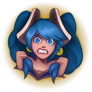 🎮 Sona League of Legends sona, league of legends, lol, emote, character, video game telegram sticker