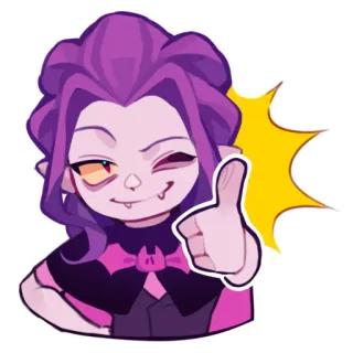 🦇 Mortis Brawl Stars desenho animado, jogo, vampiro, mortis, brawl stars, personagem telegram sticker