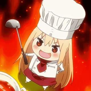 😎 Umaru Doma Himouto! Umaru-chan telegram sticker