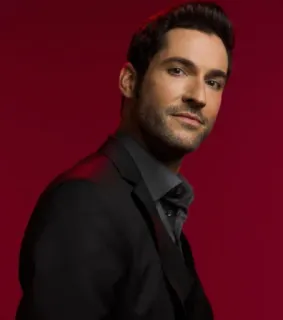 🤩 Lucifer Morningstar Lucifer Lucifer, Tom Ellis, TV Show, Devil, Character telegram sticker